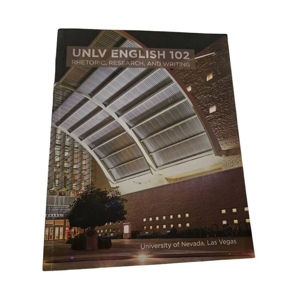 UNLV English 102 rhetoric, research, and writing Norton custom books isbn 978039
